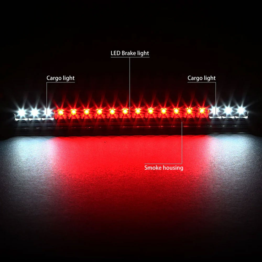 [Brake & Cargo LED] Black/Smoked Third Brake Light 88-00 C/K GMT400 BFC-3BL-CHV1088-LED-BK-SM