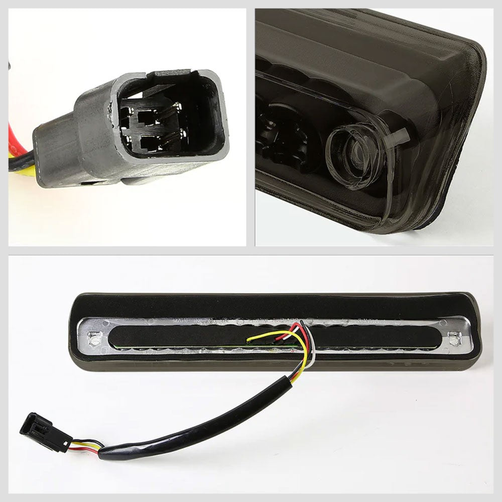 [Brake & Cargo LED] Black/Smoked Third Brake Light 88-00 C/K GMT400 BFC-3BL-CHV1088-LED-BK-SM