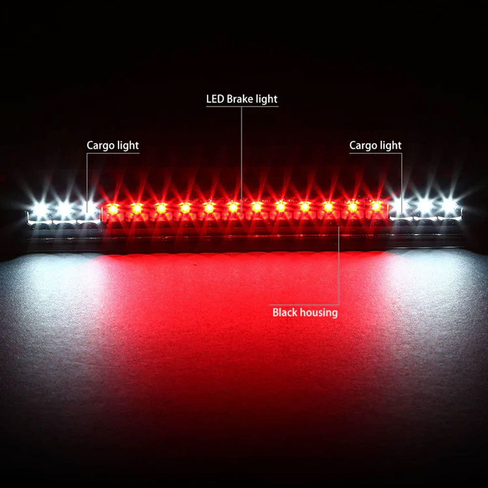 [Brake & Cargo LED] Clear Len/Red Third Brake Light For 88-00 C/K GMT400