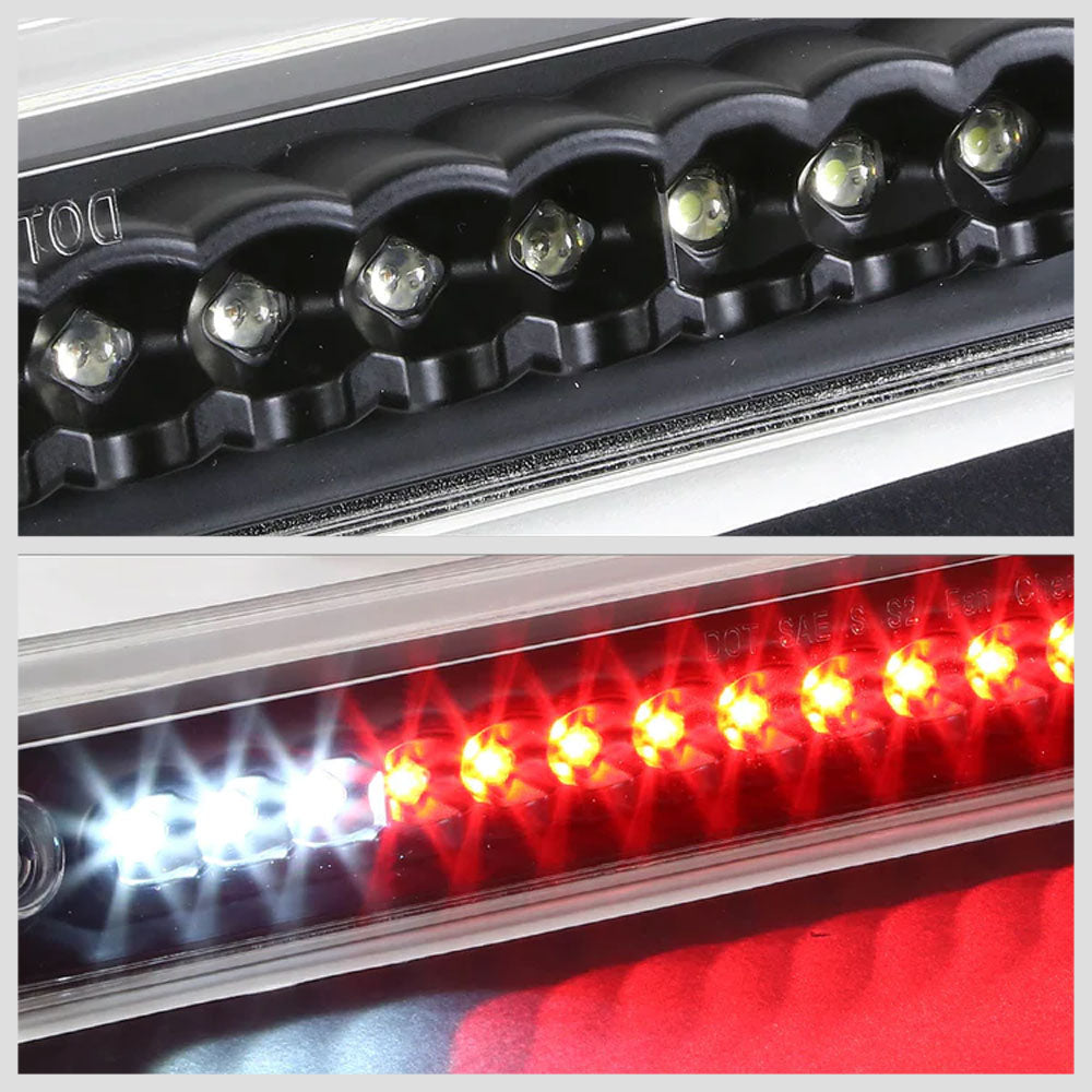 [Brake & Cargo LED] Clear Len/Red Third Brake Light For 88-00 C/K GMT400