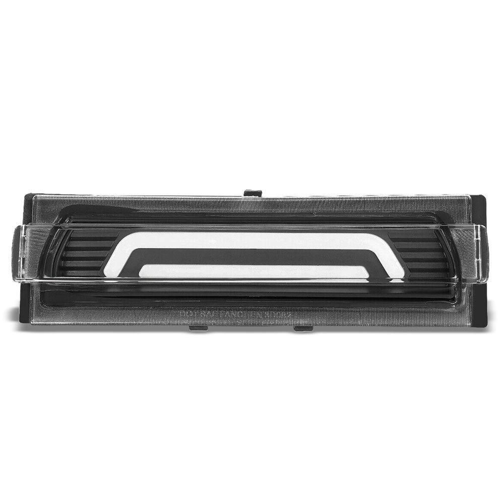 Black Housing/Clear Lens 3D LED Bar Rear Third Brake Light For 91-96 Corvette C4-Lighting-BuildFastCar