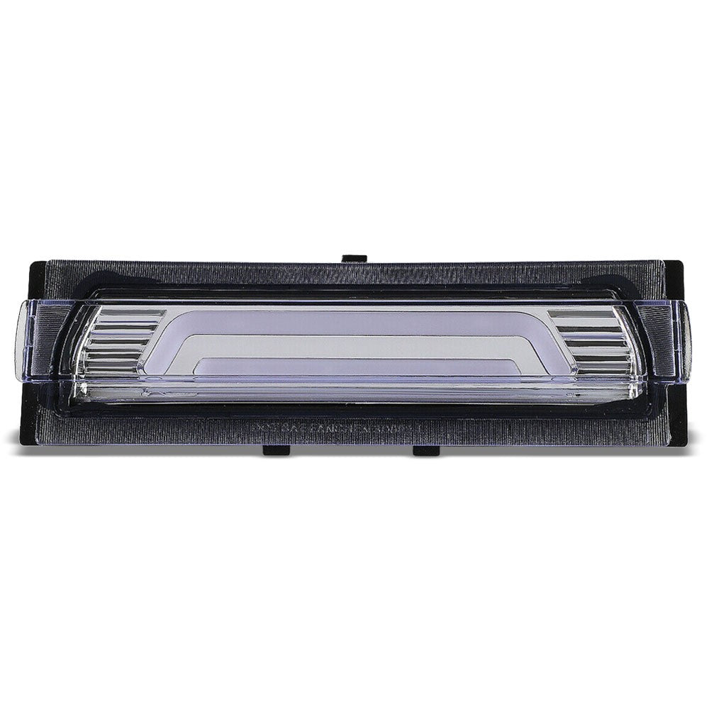 Chrome Housing/Clear Lens 3D LED Bar Rear Third Brake Light For 91-96 Corvette-Lighting-BuildFastCar