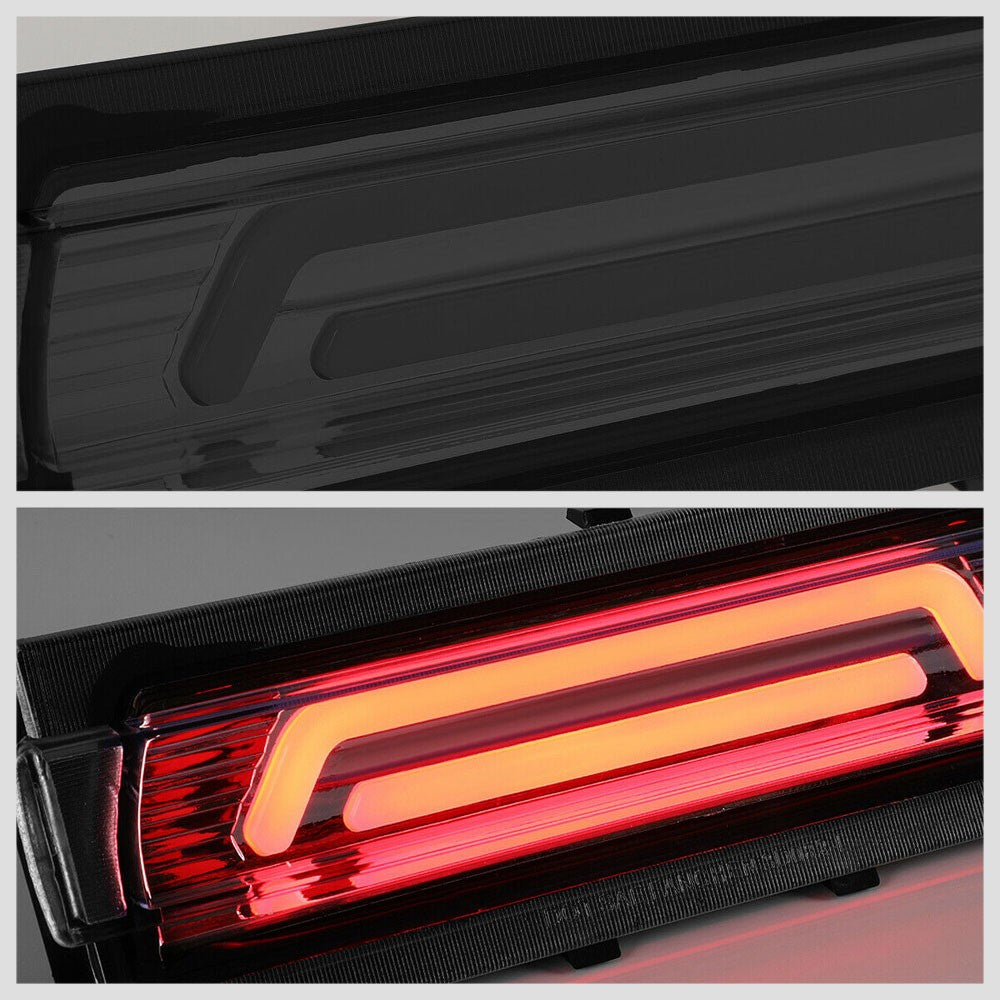 Chrome Housing/Smoke Lens 3D LED Bar Rear Third Brake Light For 91-96 Corvette-Lighting-BuildFastCar
