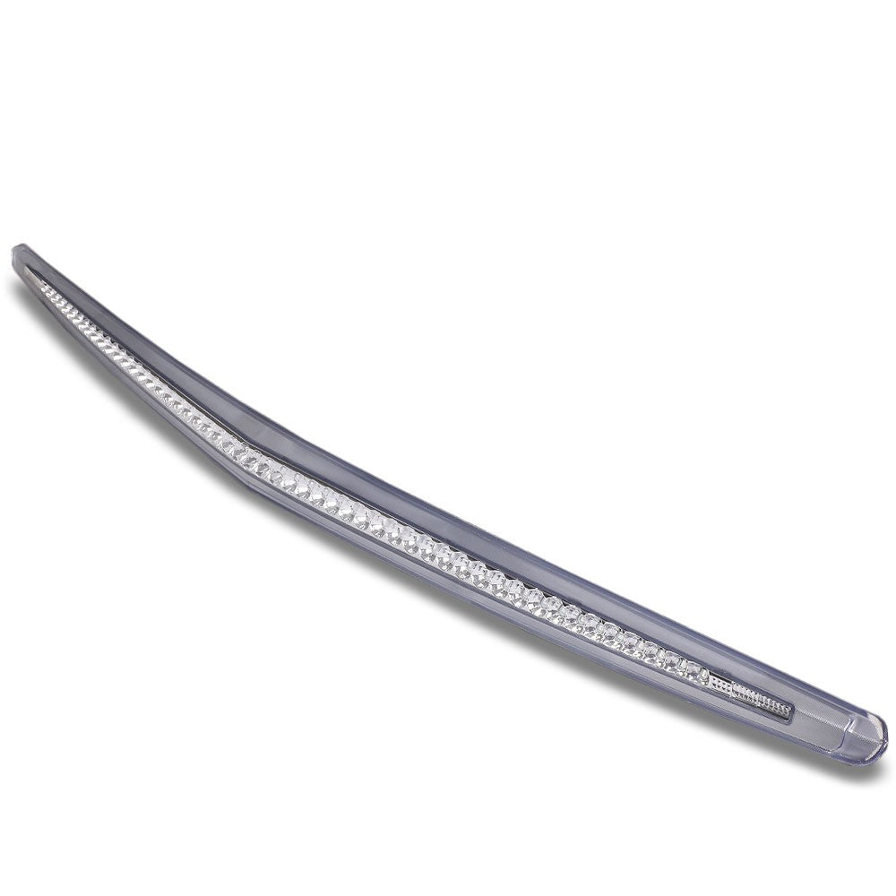 Chrome Housing/Clear Len LED Rear Tail Third Brake Light For 06-11 Cadillac DTS-Lighting-BuildFastCar