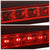 Chrome Housing Red Lens LED Rear 3RD Third Brake Light For 03-17 Express 1500-Exterior-BuildFastCar