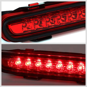 Red Lens/Chrome Housing Full LED Rear Third Brake Light for 06-10 Dodge Charger-Lighting-BuildFastCar