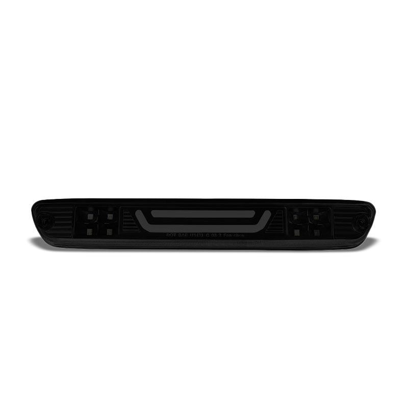 Black Housing Smoked Len 3D LED Rear Third Brake/Cargo Light For 04-12 Colorado-Exterior-BuildFastCar
