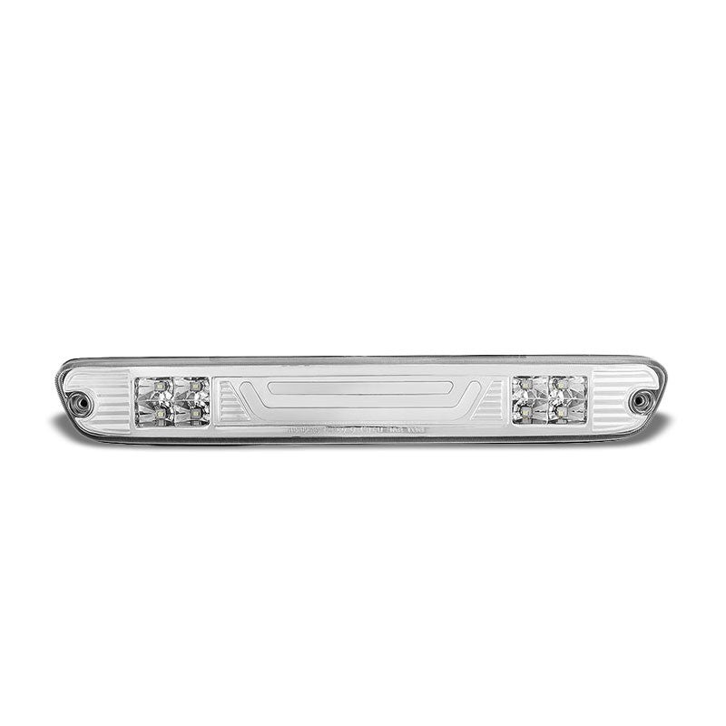 Chrome Housing Clear Len 3D LED Rear Third Brake/Cargo Light For 04-12 Colorado-Exterior-BuildFastCar