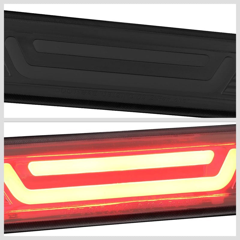 Chrome Housing Smoked Len 3D LED Rear Third Brake/Cargo Light For 04-12 Colorado-Exterior-BuildFastCar