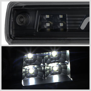 Black Housing Smoked Len 3D LED Rear Third Brake/Cargo Light For 15-18 Colorado-Exterior-BuildFastCar