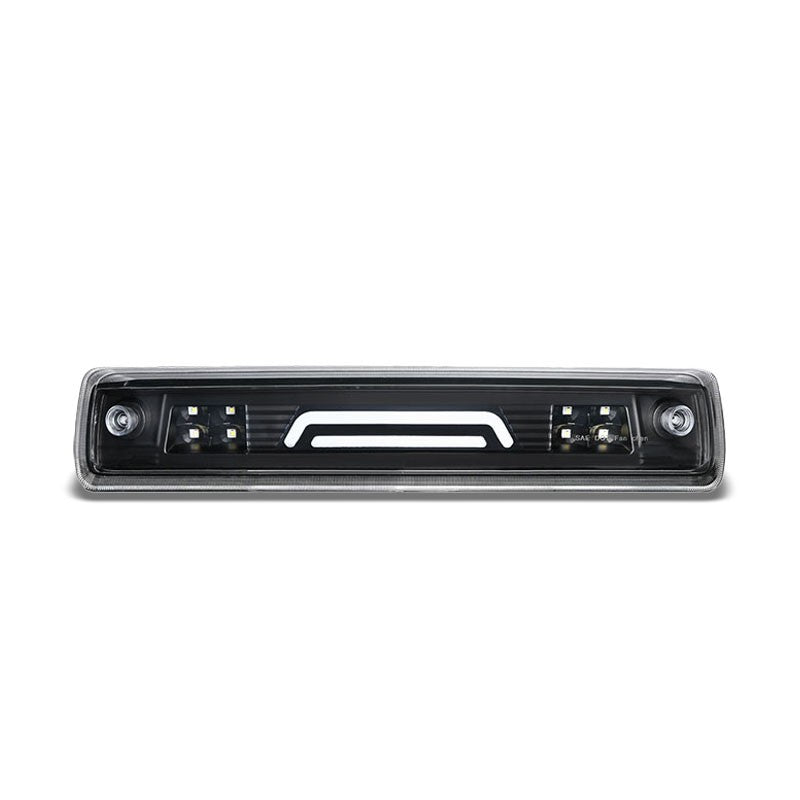 Black Housing Clear Len 3D LED Rear Third Brake & Cargo Light For 15-18 Colorado-Exterior-BuildFastCar