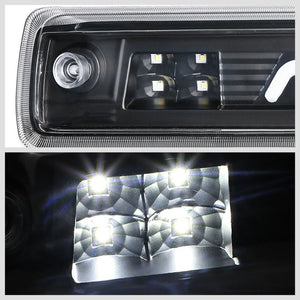 Black Housing Clear Len 3D LED Rear Third Brake & Cargo Light For 15-18 Colorado-Exterior-BuildFastCar