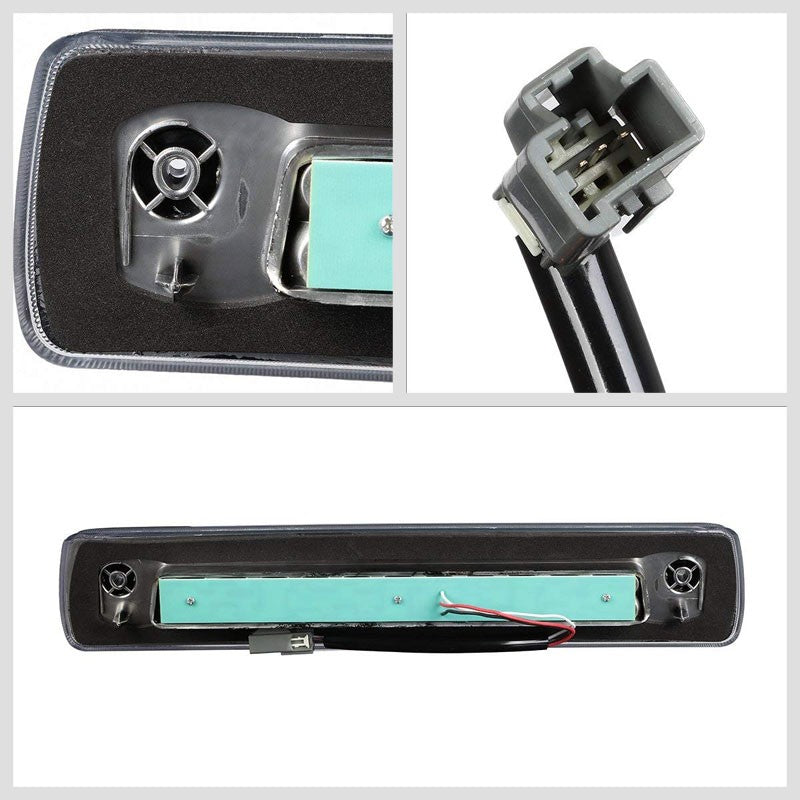Chrome Housing Smoked Lens LED Rear Cargo+3RD Third Brake Light For 15-18 Canyon-Exterior-BuildFastCar