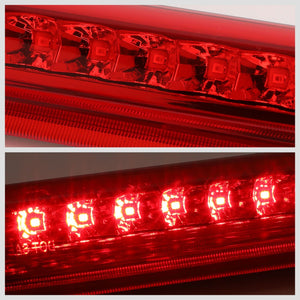Chrome Housing/Red Lens LED Rear Third Brake Light For 02-09 Chevy Trailblazer-Lighting-BuildFastCar