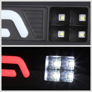 Black Housing Clear Len 3D LED Rear Third Brake & Cargo Light For 02-08 Ram 1500-Exterior-BuildFastCar