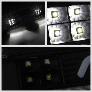 Black Housing Smoked Lens 3D LED Rear Cargo+3RD Third Brake Light For 04-08 Lobo-Exterior-BuildFastCar