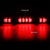 Chrome Housing Red Lens LED Rear 3RD Third Brake Light Lamp For 92-96 Ford F-150-Exterior-BuildFastCar