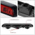 Chrome Housing Red Lens LED Rear 3RD Third Brake Light Lamp For 92-96 Ford F-150-Exterior-BuildFastCar