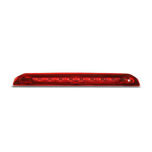Chrome Housing Red Lens LED Rear 3RD Third Brake Light For 13-18 Escape-Exterior-BuildFastCar
