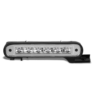 Chrome Housing Clear Len LED Rear 3RD Third Brake Light Lamp For 12-18 Ford Flex-Exterior-BuildFastCar
