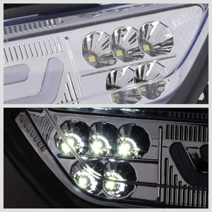 Clear Lens/Chrome Housing 3D LED Tail Third Brake Light for 15-18 Ford Mustang-Lighting-BuildFastCar