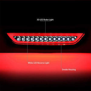 Smoke Lens/Chrome House Full LED Rear Third Brake Light for 15-18 Ford Mustang-Lighting-BuildFastCar
