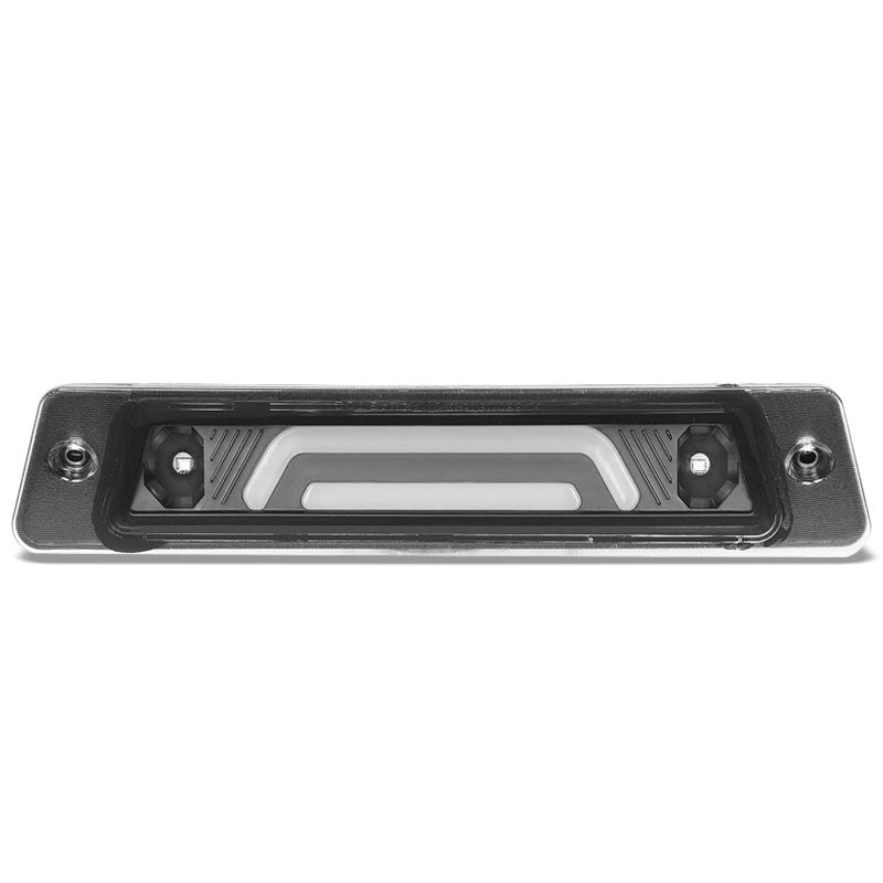 Clear Lens/Black 3D LED 3RD Tail Third Brake Light for 87-93 Mustang LX Hatchback
