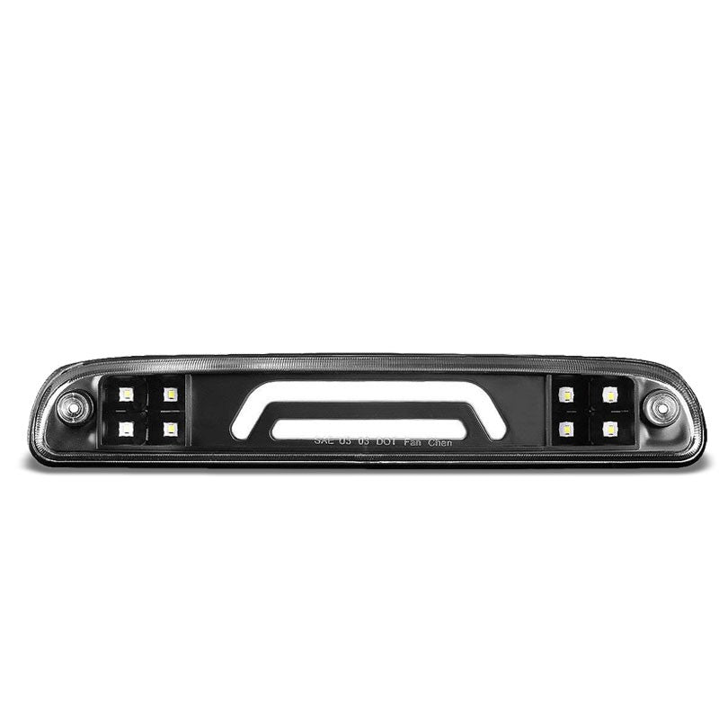 Black Housing Smoked Lens 3D LED Cargo+3RD Third Brake Light For 99-16 F-250 SD-Exterior-BuildFastCar