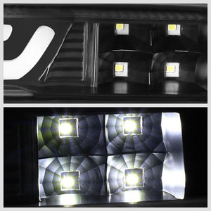 Black Housing Clear Lens 3D LED Rear Third Brake & Cargo Light For 07-13 Sierra-Exterior-BuildFastCar