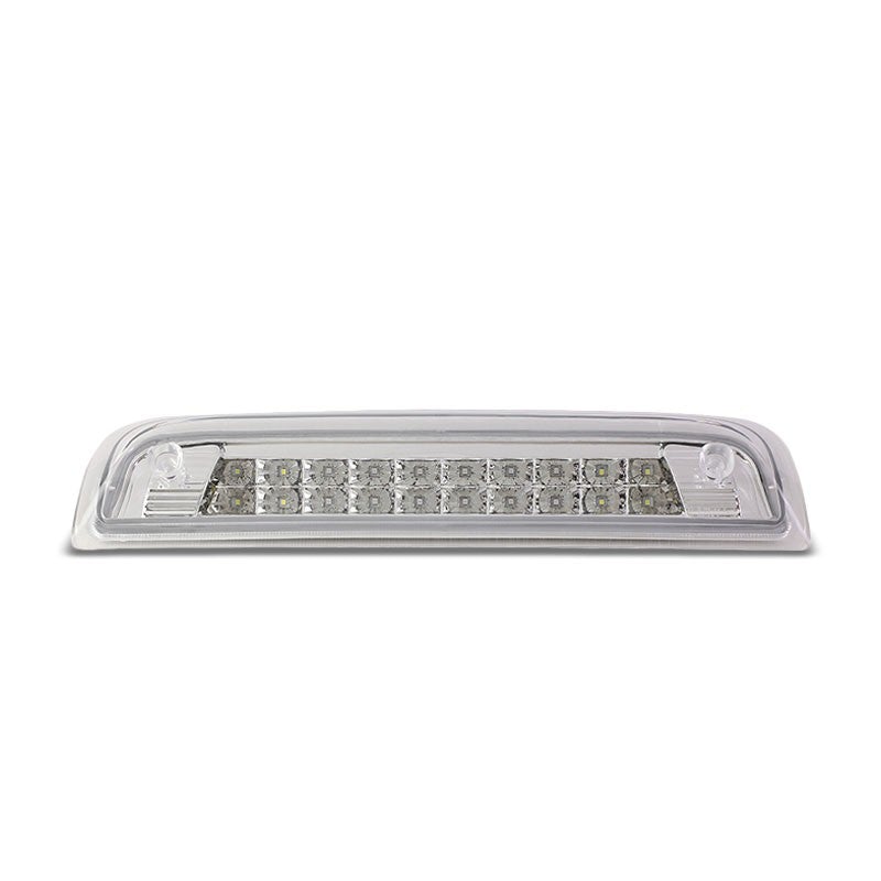 Chrome Housing Clear Lens LED Cargo+Third Brake Light For 14-18 Silverado 1500-Exterior-BuildFastCar