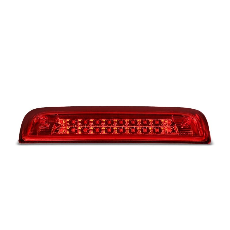 Chrome Housing Red Lens LED Cargo+Third Brake Light For 14-18 Silverado 1500-Exterior-BuildFastCar