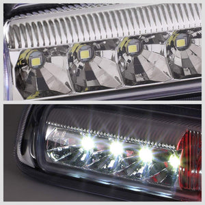 3D LED Rear Third Brake Light Chrome Housing Clear Len For 99-06 Chevy Silverado-Lighting-BuildFastCar