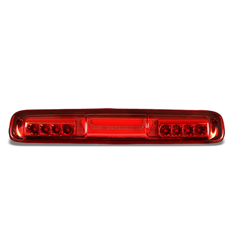 3D LED Rear Third Brake Light Chrome Housing Red Lens For 99-06 Chevy Silverado-Lighting-BuildFastCar
