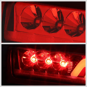 3D LED Rear Third Brake Light Chrome Housing Red Lens For 00-06 Chevy Tahoe-Lighting-BuildFastCar
