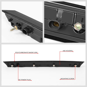 Black Housing/Smoke Lens LED Rear Tail Third Brake Light For 15-20 Chevy Tahoe-Lighting-BuildFastCar