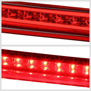 Chrome Housing Red Lens LED Rear 3RD Third Brake Light For 05-06 Equinox-Exterior-BuildFastCar