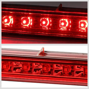 Chrome Housing Red Lens LED Rear 3RD Third Brake Light For 07-09 Torrent-Exterior-BuildFastCar