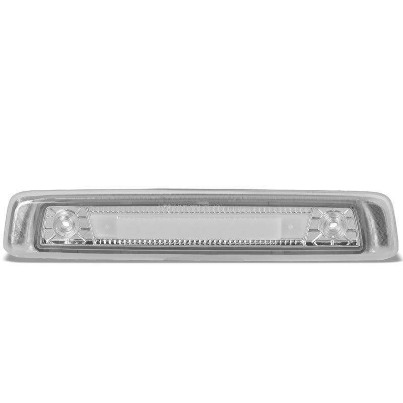 Clear Lens/Chrome Housing 3D LED Rear 3RD Third Brake Light for 06-10 Commander-Exterior-BuildFastCar