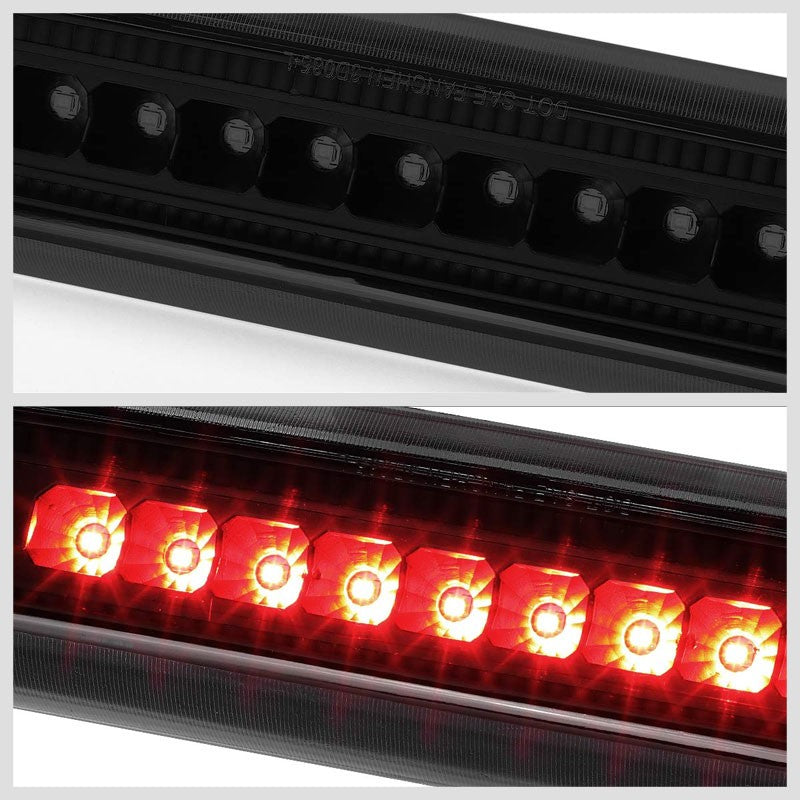 Smoke Lens/Black Housing Full LED Rear Third Brake Light for 06-10 Commander-Lighting-BuildFastCar-BFC-3BRLED-JEE06COM-BKSM