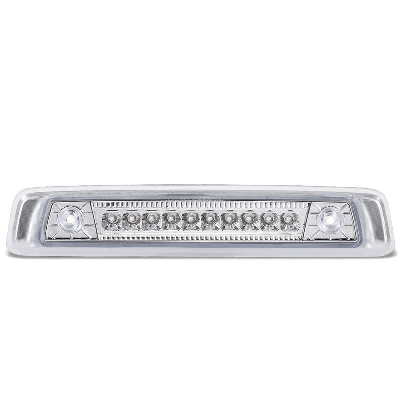 Clear Lens/Chrome Housing Full LED Rear Third Brake Light for 06-10 Commander-Exterior-BuildFastCar