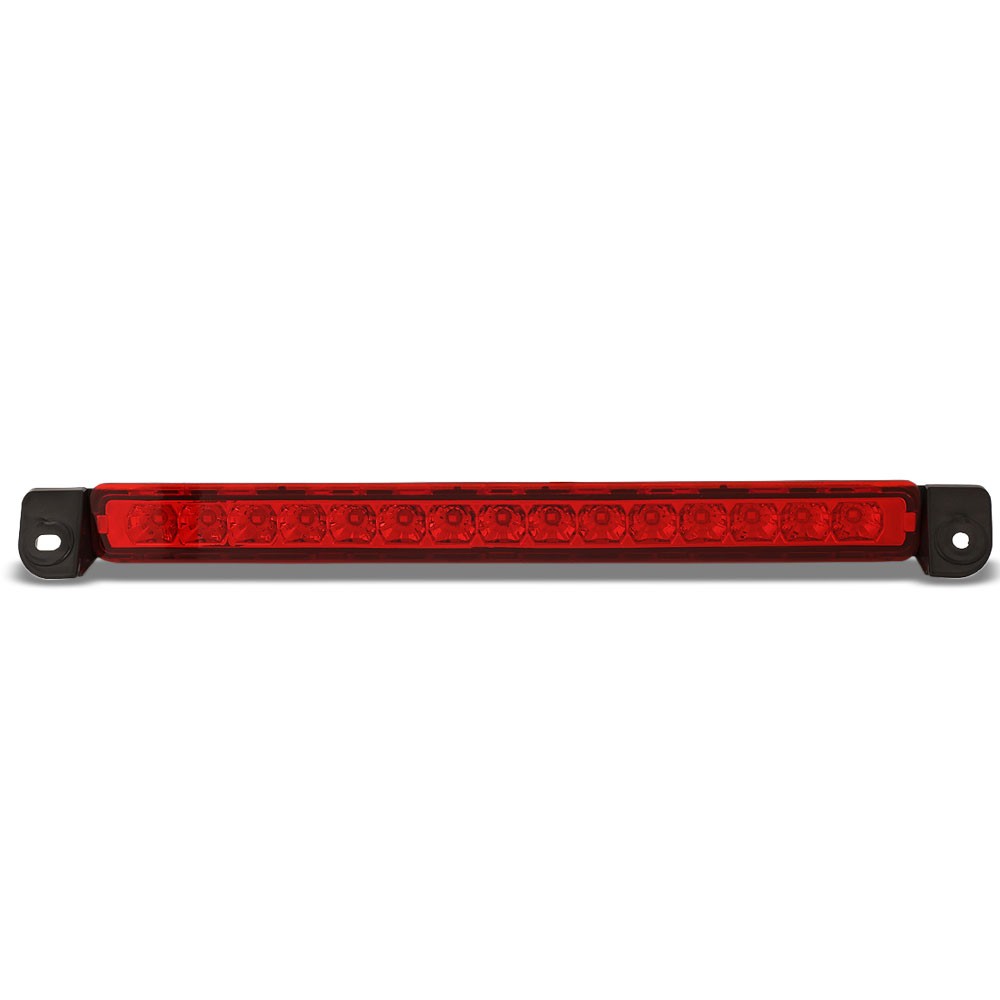 Chrome Housing/Red Lens LED Rear Tail Third Brake Light For 01-04 Pathfinder-Lighting-BuildFastCar