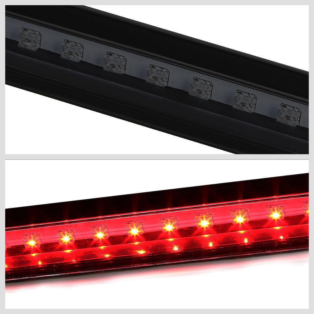 Black Housing/Dark Smoked Third Brake Red LED Light Lamp For Chevy 94-05 Blazer