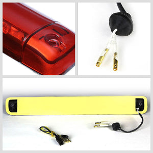 Red Third Brake/Reverse Red/White LED Light For 92-04 C/K1500-C/K2500 Suburban