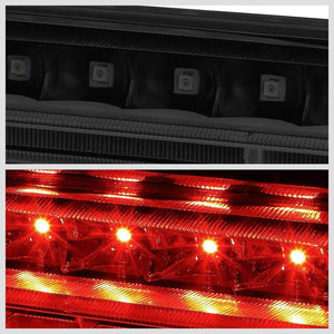 Black Housing Smoked Lens LED Rear 3RD Third Brake Light Lamp For 05-10 Scion tC-Exterior-BuildFastCar