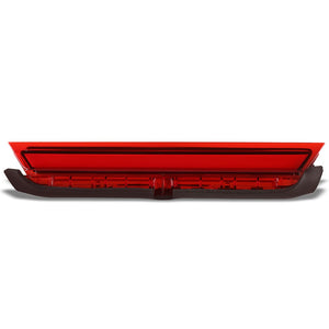 Chrome Housing/Red Len 3D LED Bar Rear Tail Third Brake Light For 11-16 Scion tC-Lighting-BuildFastCar