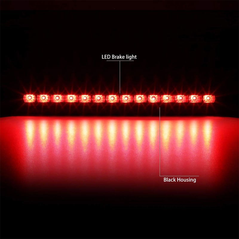 Smoke Lens/Black Housing Full LED Rear Third Brake Light for 98-07 Land Cruiser-Exterior-BuildFastCar
