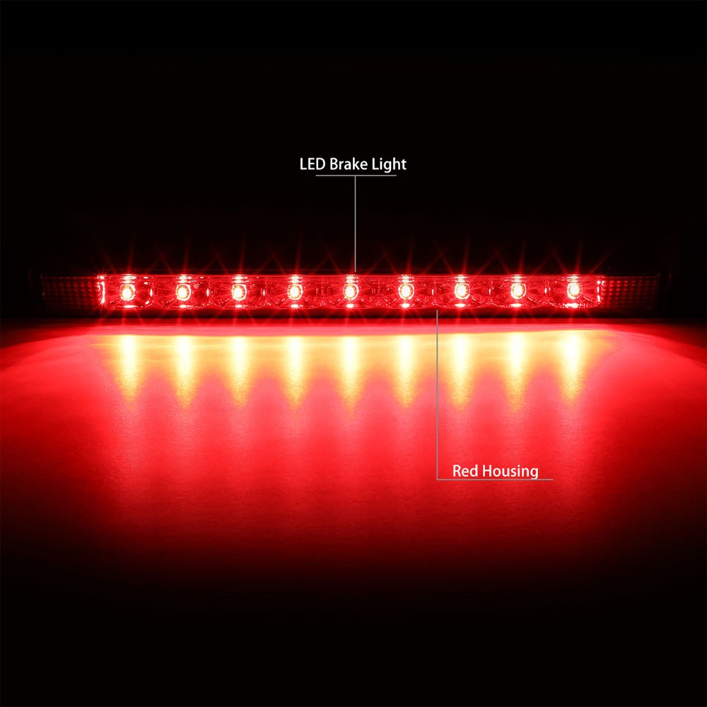 [Brake LED] Red Len/Red Third Brake Light 13-18 RAV4/10-19 GX460 BFC-3BRLED-TOYRAV16-RD