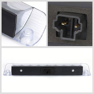 Black Housing Clear Lens LED Rear 3RD Third Brake Light For 06-12 RAV4-Exterior-BuildFastCar