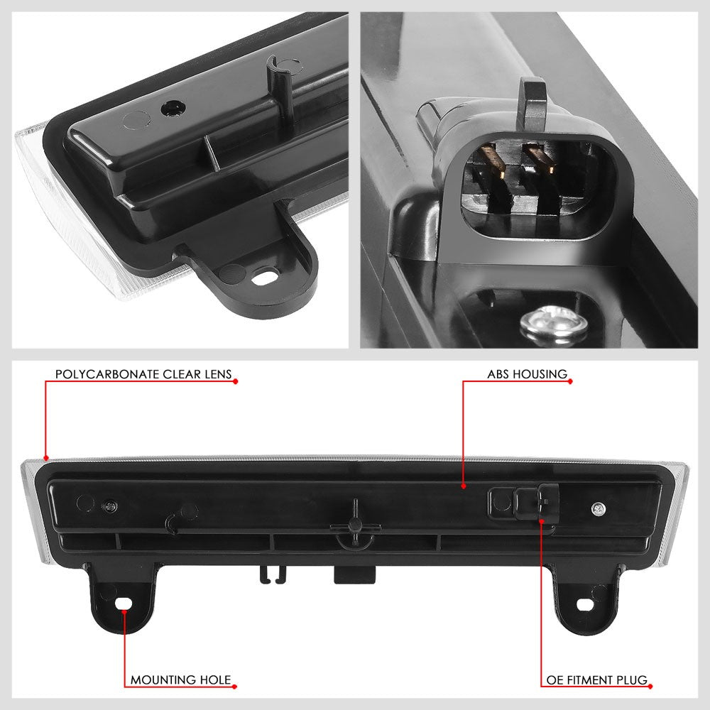 [Brake LED] Clear Len Third Brake Light 00-06 Suburban Tahoe Yukon BFC-3BRLED-ZT006-CH