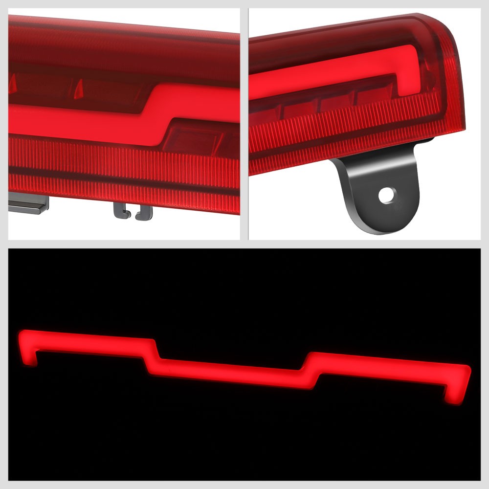 [Brake LED] Red Len/Red Third Brake Light 00-06 Suburban Tahoe Yukon BFC-3BRLED-ZT006-DR